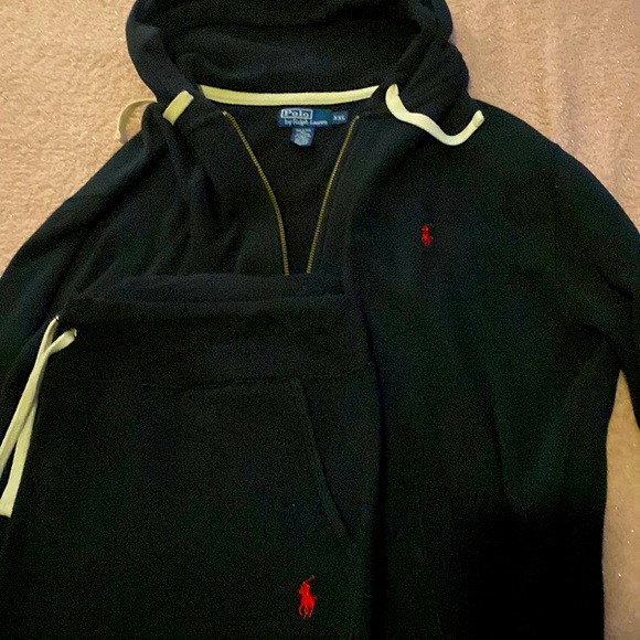 Authentic Polo Two Piece Athletic. Dark Blue Size XXL - Picture 1 of 2